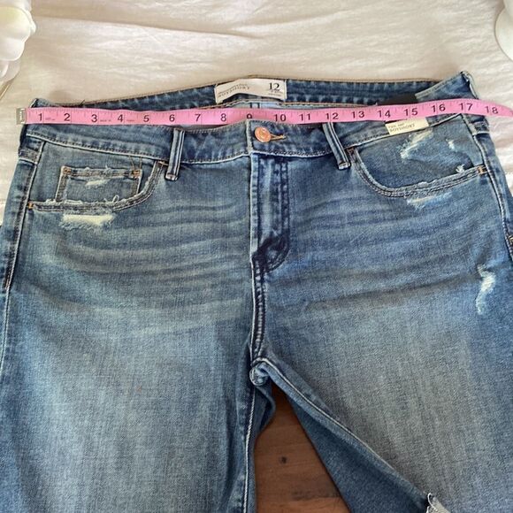 Abercrombie & Fitch Boyshort Sz 12 distress NWT - Picture 12 of 12